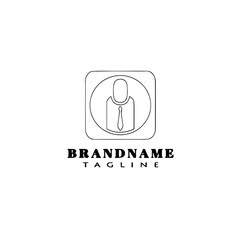 avatar logo icon design template concept illustration