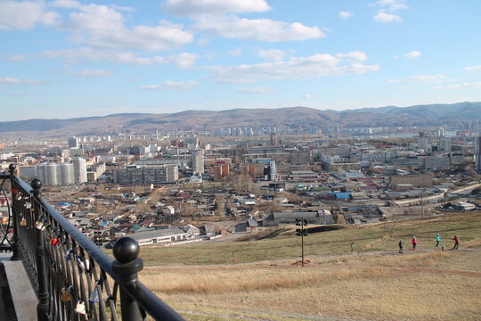 Krasnoyarsk, Panoramic View On The City