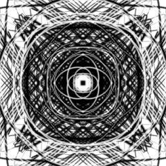 Symmetrical ornament, pattern