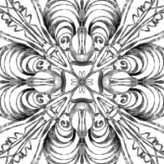 Symmetrical ornament, pattern