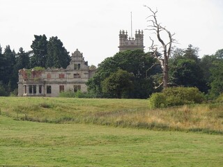 Overstone Hall a derelict mansion on the outskirts of Northampton