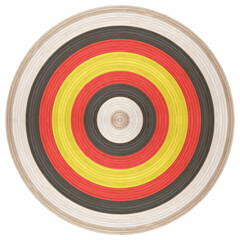 Cible couleurs concentriques 
