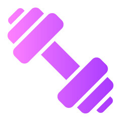 barbell gradient icon