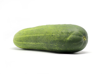 cucumber isolated on white background.