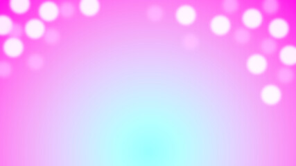 Gradient pink abstract blur background with bokeh