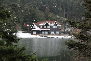 house on the lake