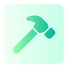hammer gradient icon