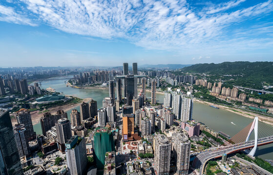 Modern metropolis skyline, Chongqing, China, © 昊 周