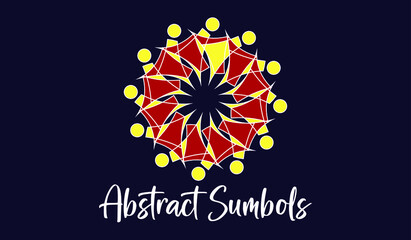 Abstract background. greeting card template 