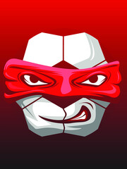 Ball With Mask Illustration