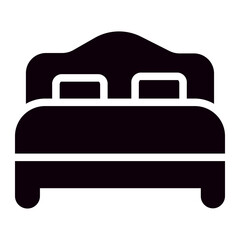 beds glyph icon