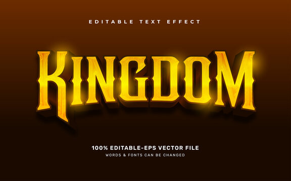 Kingdom text effect
