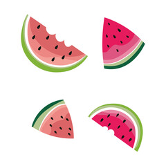 set of watermelon