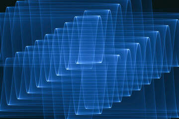 Abstract colorful wave background. Abstract modern dynamic stylish decorative pattern wave background.