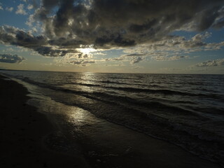 Earlier morning at sea