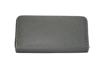 Cartera monedero gris