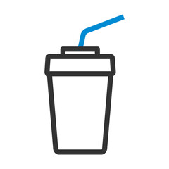 Cinema Soda Drink Icon