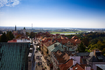 Panorama Sandomierza z Lotu Ptaka 