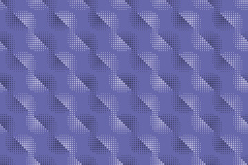 Trendy abstract seamless pattern. Very Peri - color of the year 2022.
