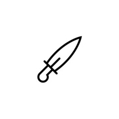  knife icon vector illustration