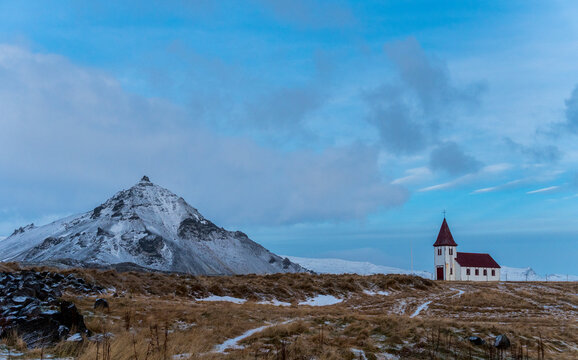 church in the remote west of Iceland