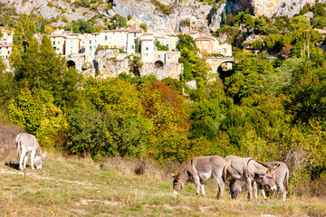Moustiers Sainte Marie, Alpes de Haute Provence Departement, France
