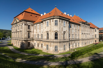 Fototapeta premium Baroque cistercian Plasy monastery, Plzen region, Czech Republic