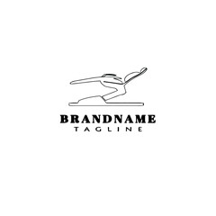 chair clinic logo cartoon design icon vector illustration