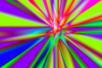 abstract colorful background with rays
