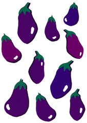 eggplant illustration