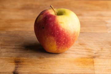 apple on table