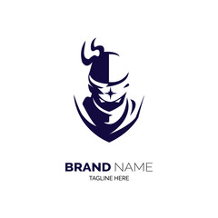 ninja assassin logo design template for brand or company and other © LordOttori