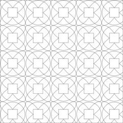 Monochrome seamless pattern geometry