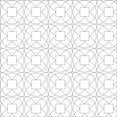 Monochrome seamless pattern geometry