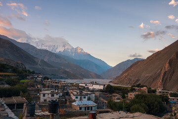Nepalese village of Kagbeni
