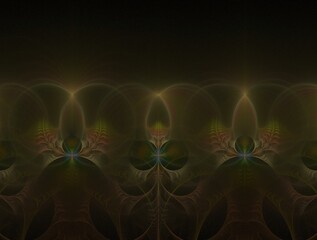 Imaginatory fractal abstract background Image