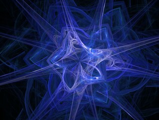 Imaginatory fractal abstract background Image