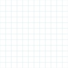 Blue square grid, seamless on the white background. Vector illustration.