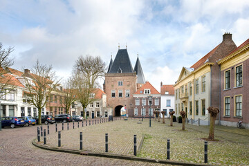 Koornmarktspoort  in Kampen, Overijssel Province, The Netherlands