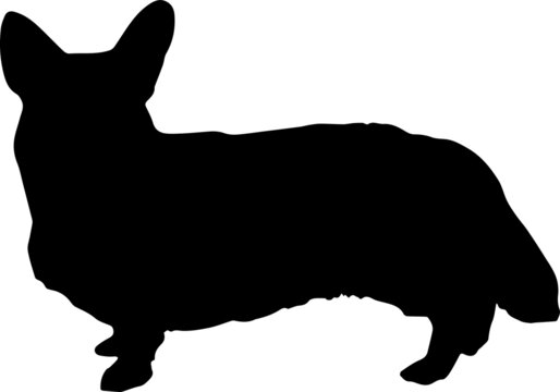 Corgi Silhouettes SVG Corgi Clipart