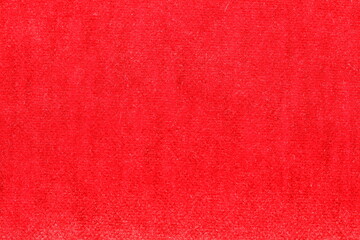 texture of red jacquard fabric of large weave