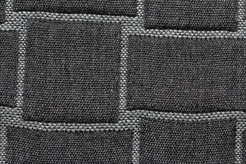 Fototapeta premium texture of black jacquard fabric of large weave