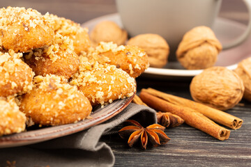 Melomakarona cookies