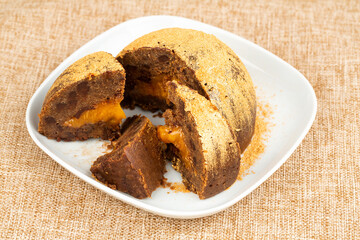 Christmas chocolate cake 
