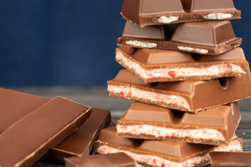 Stack of chocolate 