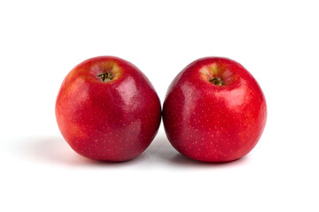 Delicious Apples, isolated on white background.