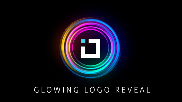 Glowing Logo Reveal