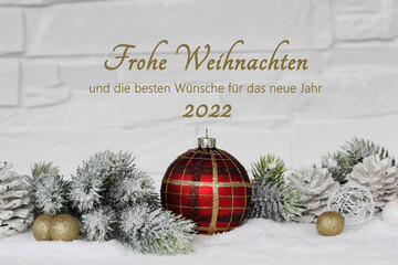 Frohe Weihnachten.