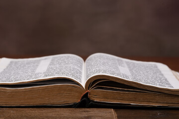 bible on the table