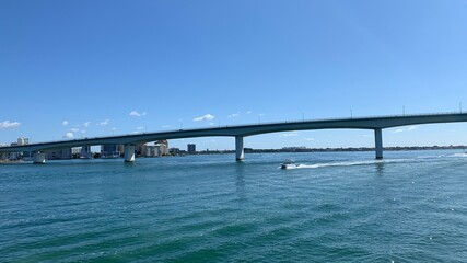 Naklejka premium John Ringling Bridge Sarasota FL